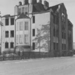 Yhteiskoulu kesällä 1940.