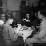 Coffee on the patient ward at the School for the Deaf and Mute.