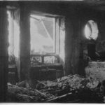The hospital after the bombings.