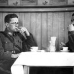 Morning coffee at the School for the Deaf and Mute in 1940.